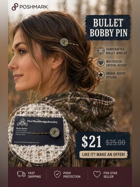 Bullet Bobby Pin